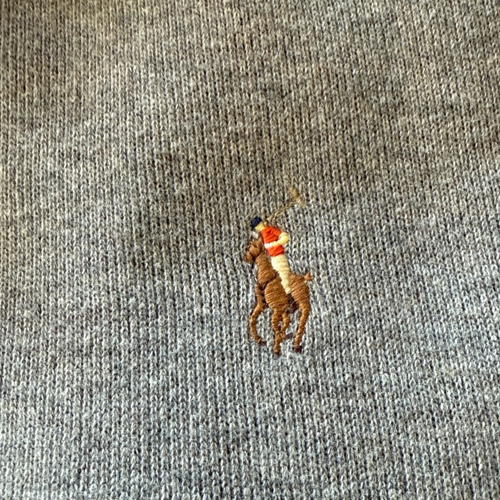 Ralph Lauren Gray Knit Sweater - Picture 2 of 7